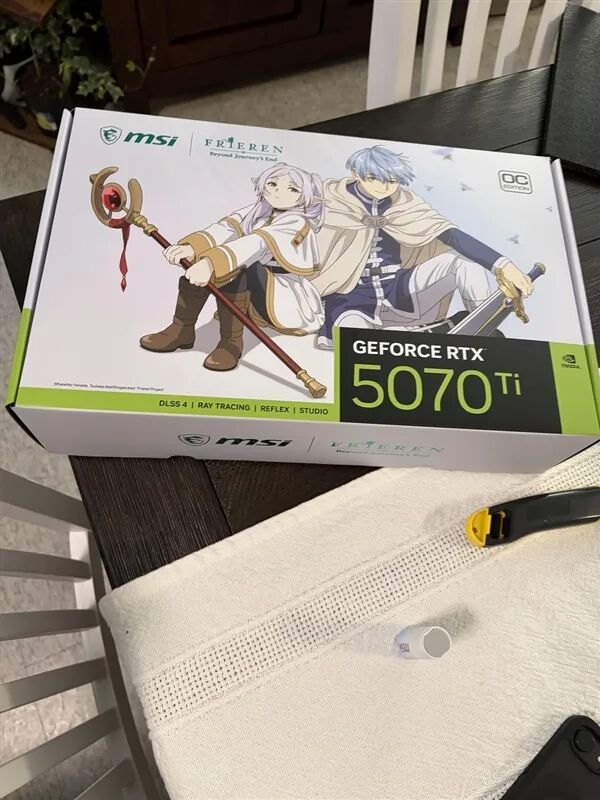 买一送三！男人花7400元买RTX 5070 Ti：沃尔玛连气儿寄来四张