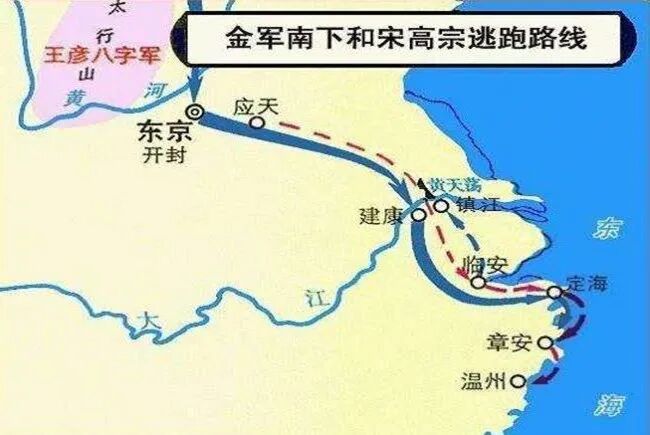 宋金战争中三大水战,粉碎金灭南宋的企图,保持偏安的局面