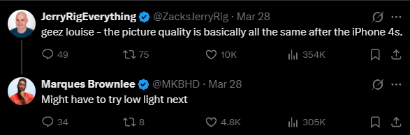 看懵了！初代iPhone到iPhone 17自拍对比 网友吐槽几乎一样