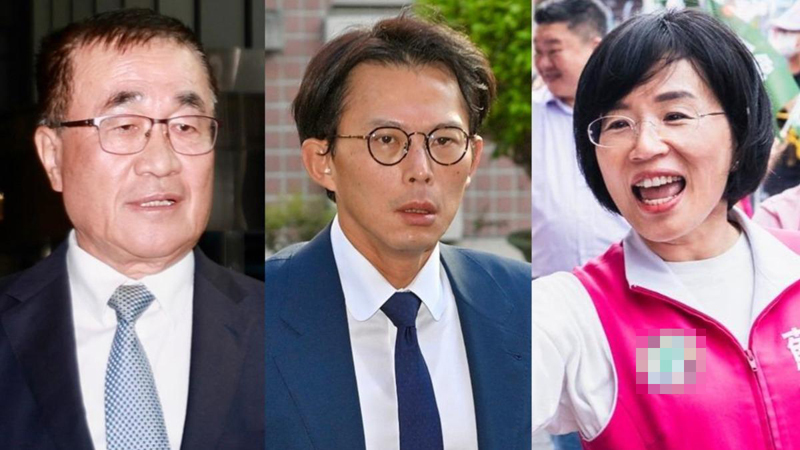 图注：“美丽岛”民调指，假使李四川、苏巧慧、黄国昌3人对决，苏巧慧以支持度35.7%领先李四川的32.1%，以及黄国昌的9.8%。