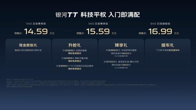 吉利银河TT杭州预售 剑指20万级纯电运动轿车