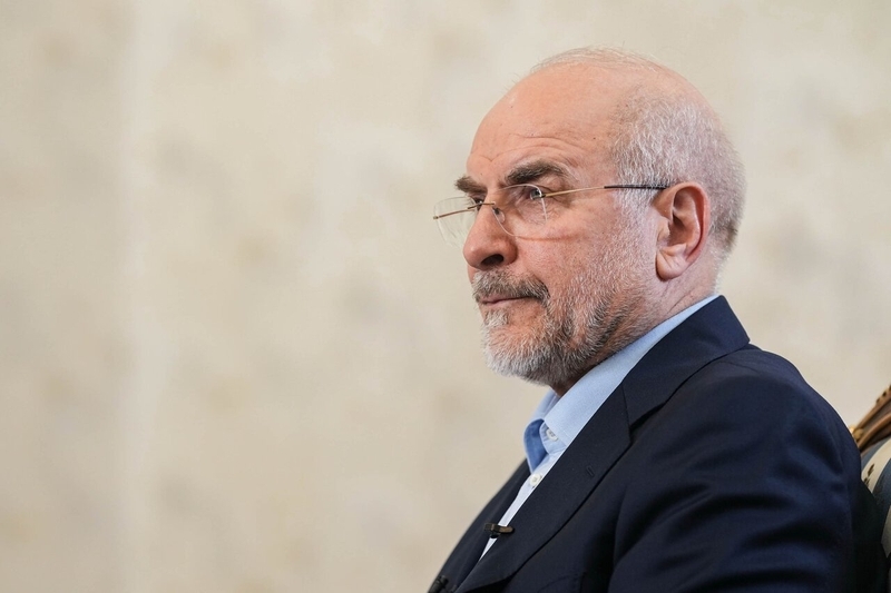 伊朗议会议长卡利巴夫 IC photo