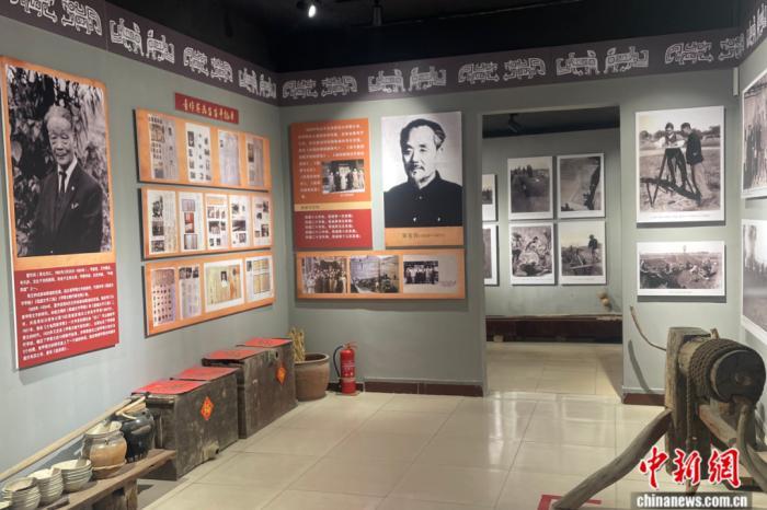 图为“殷墟甲骨文出土史馆”内部。王佳宁 摄