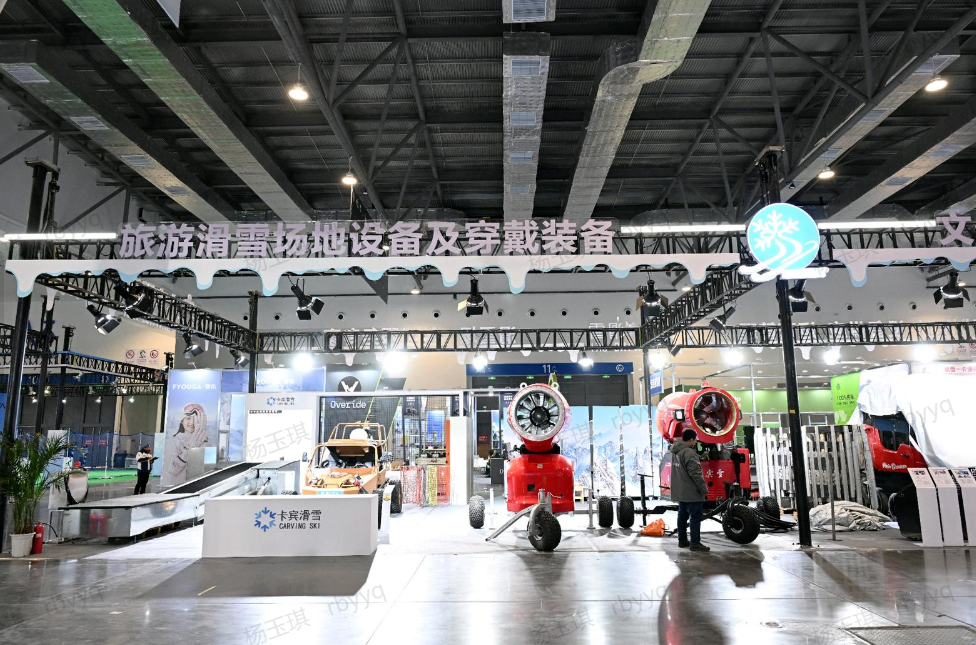 第九届吉林冰雪产业国际博览会现场(央广网发 张扬 摄)