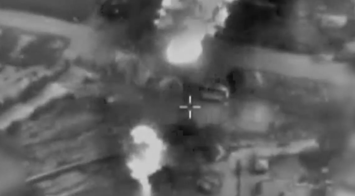 △以色列国防军对黎巴嫩境内实施打击