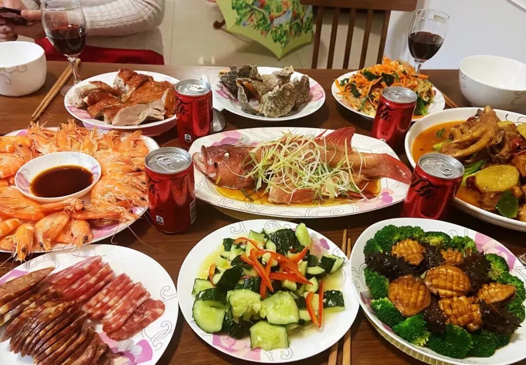 年夜饭/受访者提供