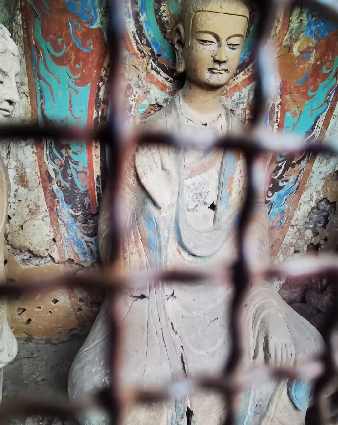 △网友称普通窟观看受到网格影响。