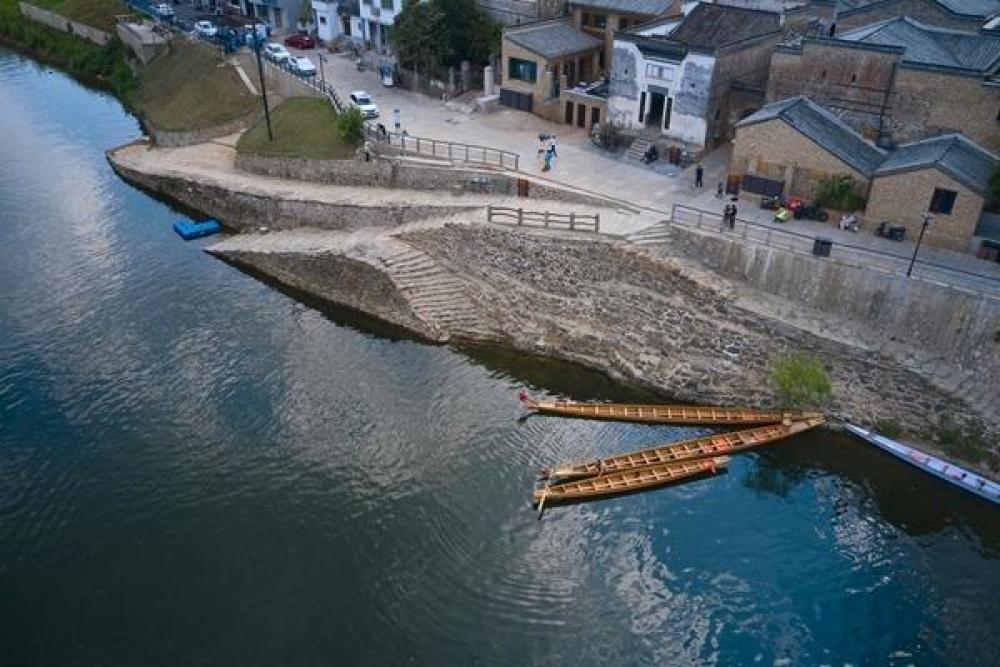 三闾庙古码头。景德镇申遗办供图