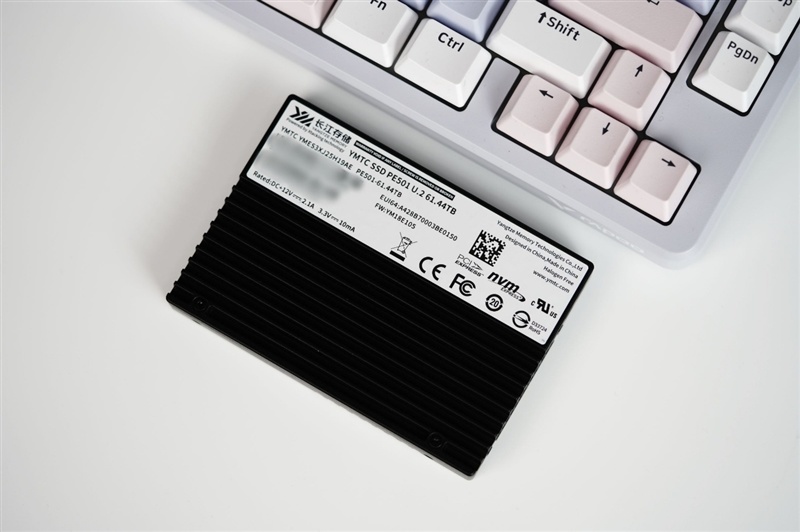 专为AI而生的企业级QLC SSD!长江存储PE501 61.44TB评测:超过1PB的写入测试