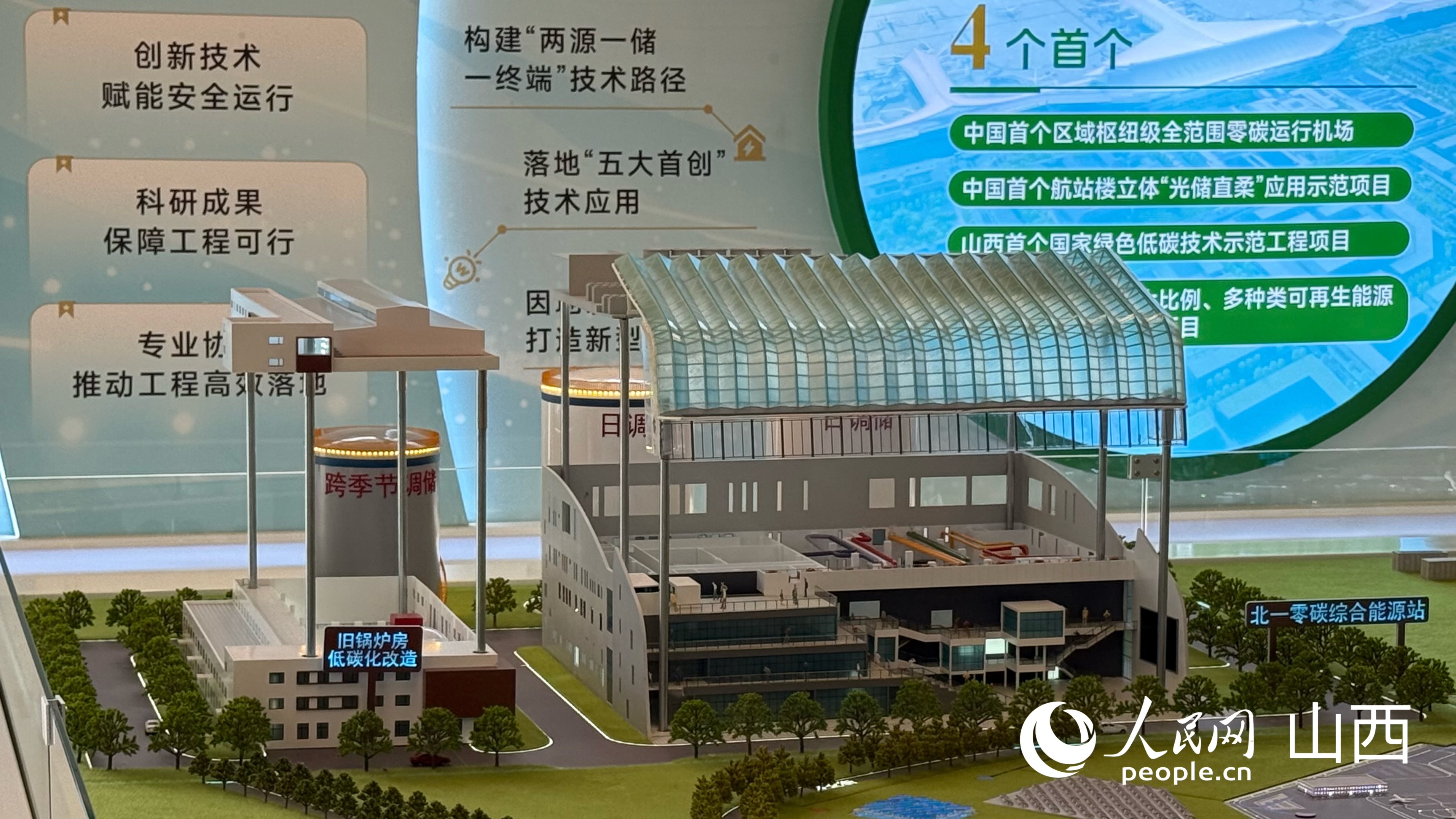 旧锅炉房低碳化改造。人民网记者 段思齐摄
