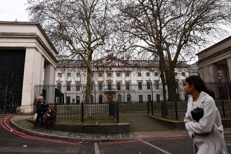 英国政府1月20日发表声明，宣布通过中国驻英国使馆新馆舍的规划审批。 IC Photo