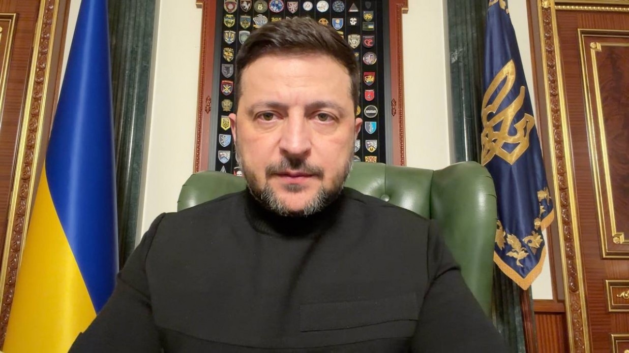 乌克兰总统泽连斯基 乌克兰总统府网站