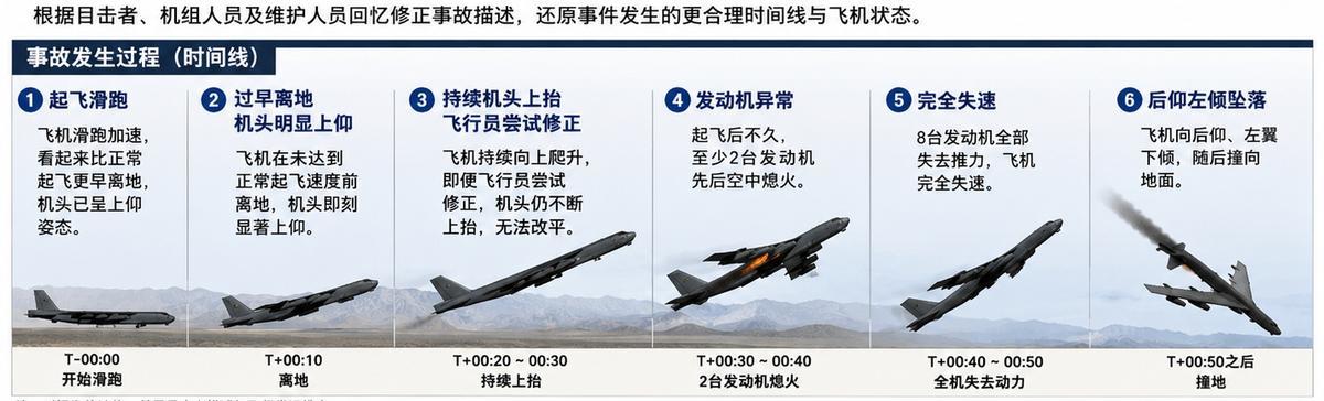 【6月15日B-52H轰炸机事故全过程】