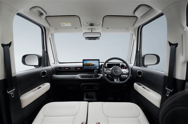 专供日本市场售价约11万 比亚迪K-Car海獭内饰官图发布