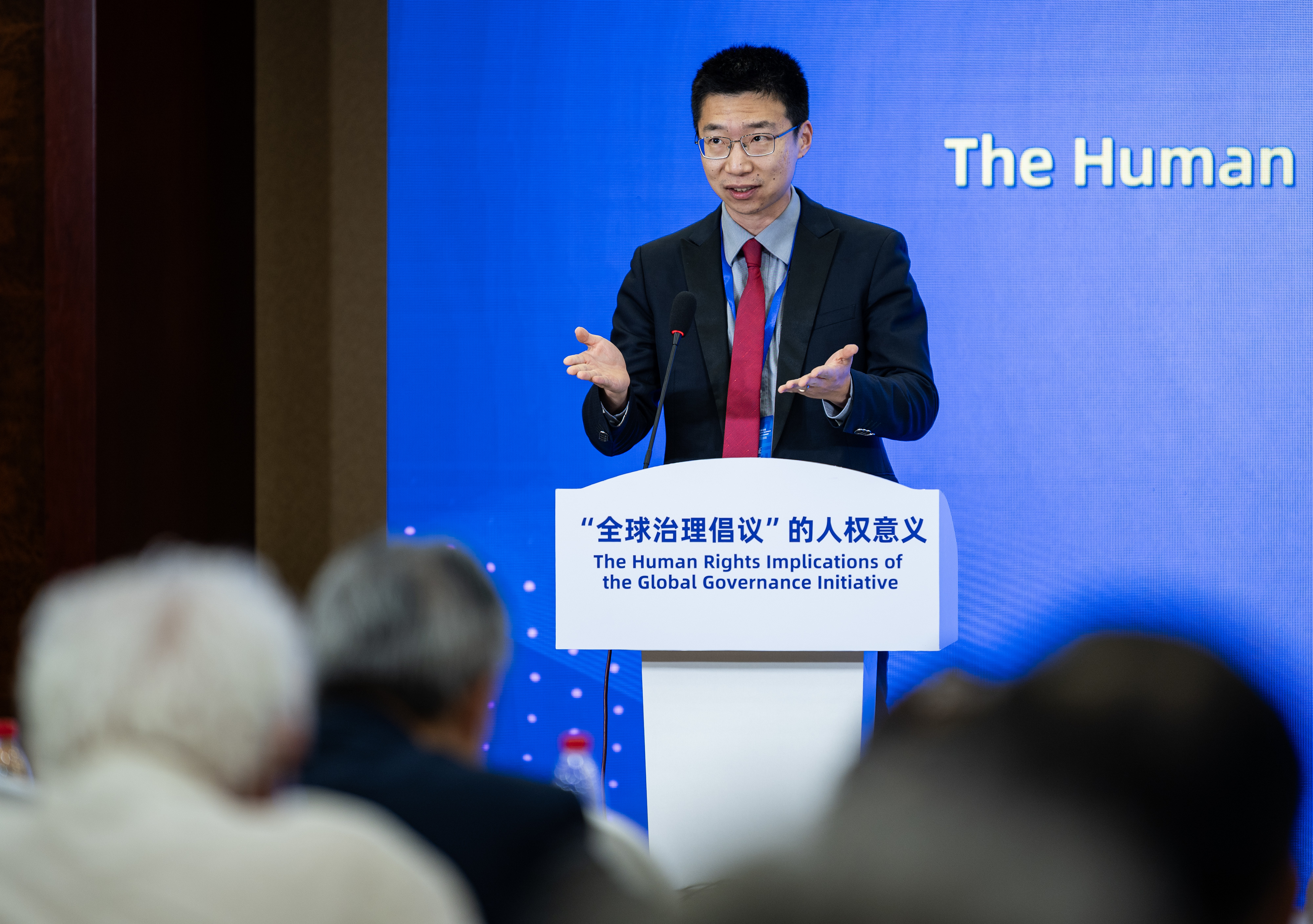 徐天启。 中新社记者 侯宇 摄