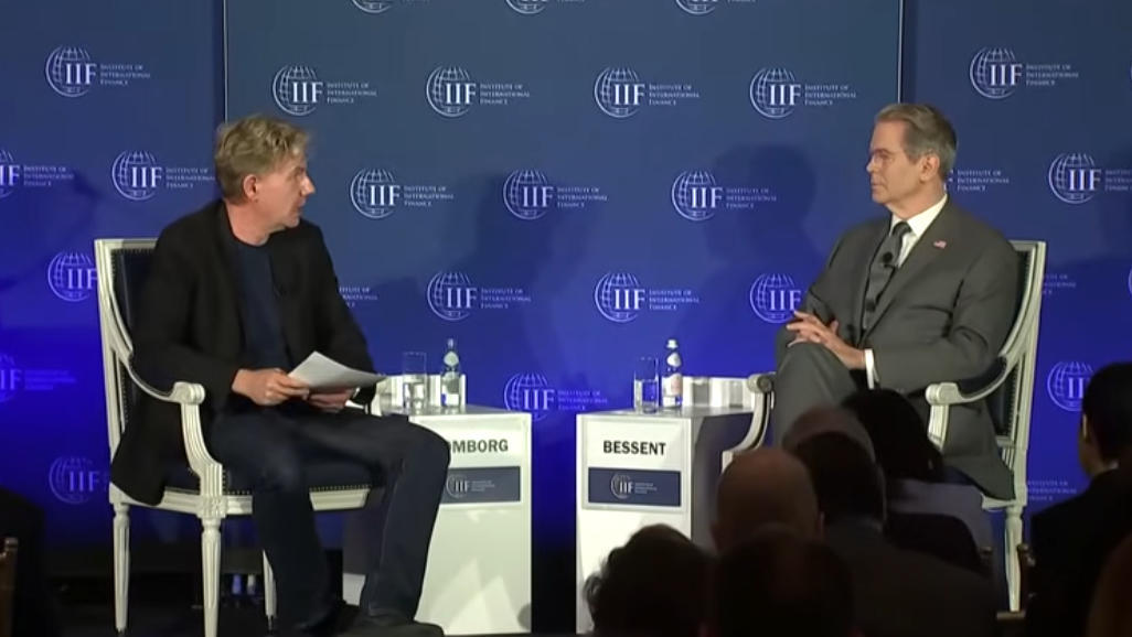 4月14日，隆伯格与贝森特出席IFF活动