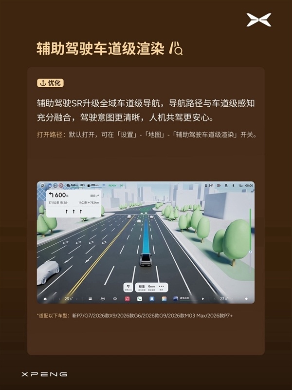 P档直接开NGP、无导航可自主漫游！小鹏OTA 6.2.0开始分批推送