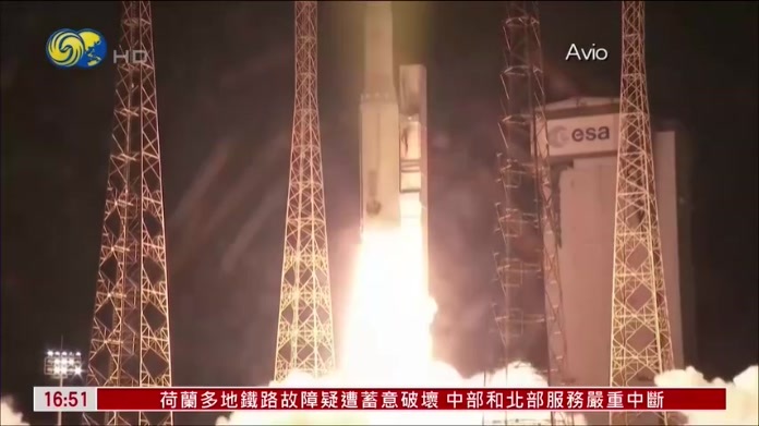 欧洲航天局成功发射两卫星 精确监测地球环境