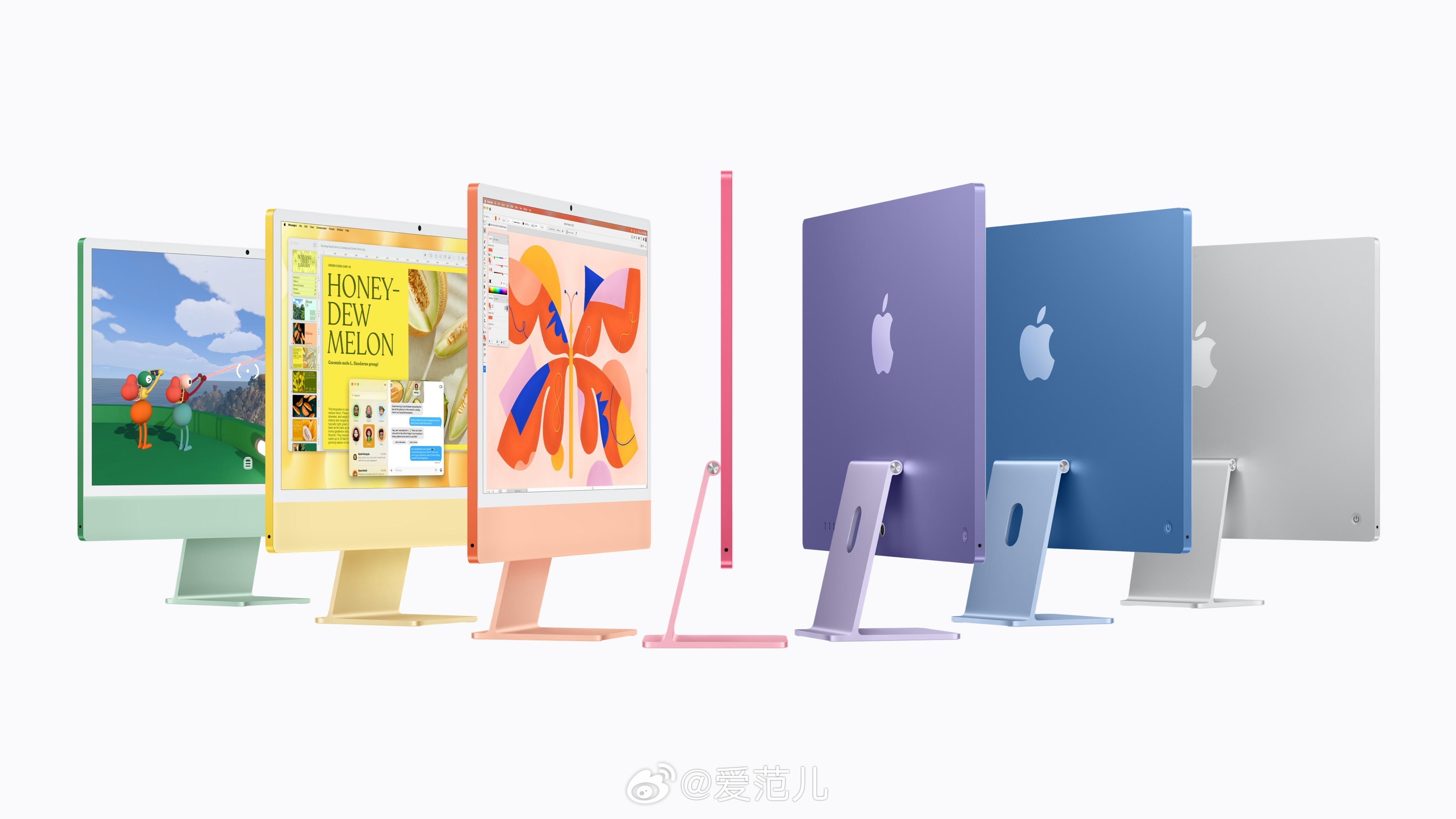 【iMac 换上 M6,AI 性能最高提升 5 倍】 #苹果发布新款