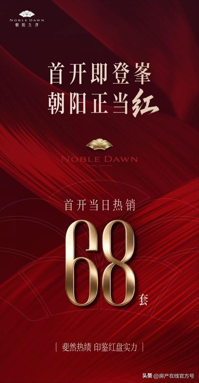 ▲ 朝阳九序首开当日68套