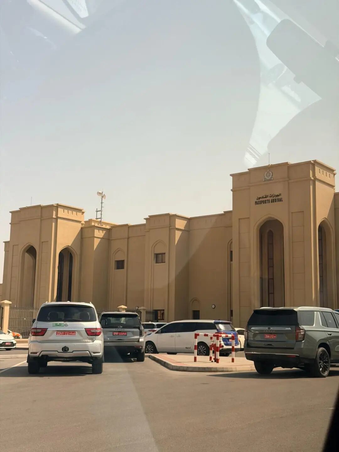 陈婧在阿曼边境拍摄的照片。受访者供图