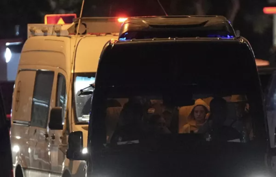 ◆被哈马斯释放的以色列人质。