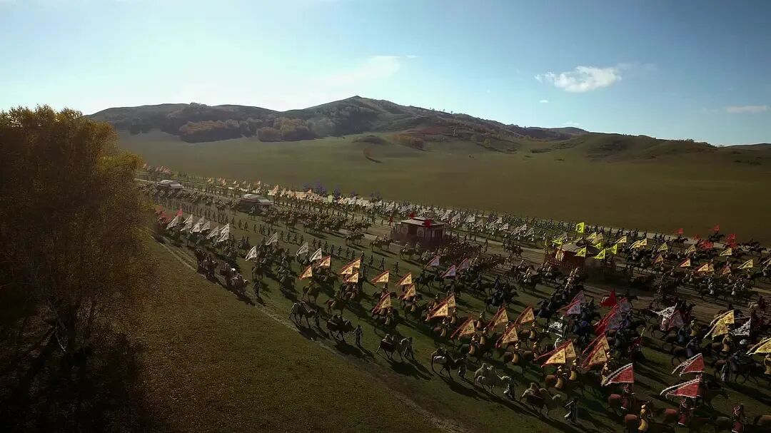 △影视作品中出现的木兰秋狝。(图/《如懿传》截图)