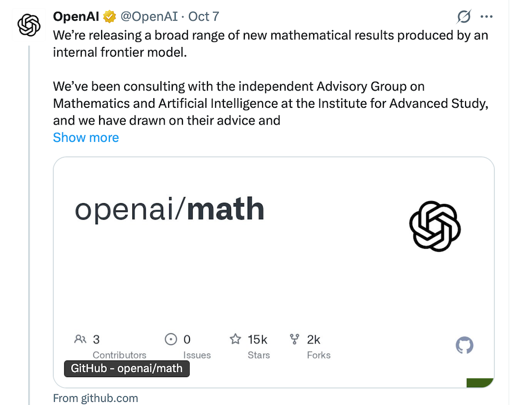 OpenAI、Anthropic罕见联手:砸下1个亿,给数学家送钱、送算力