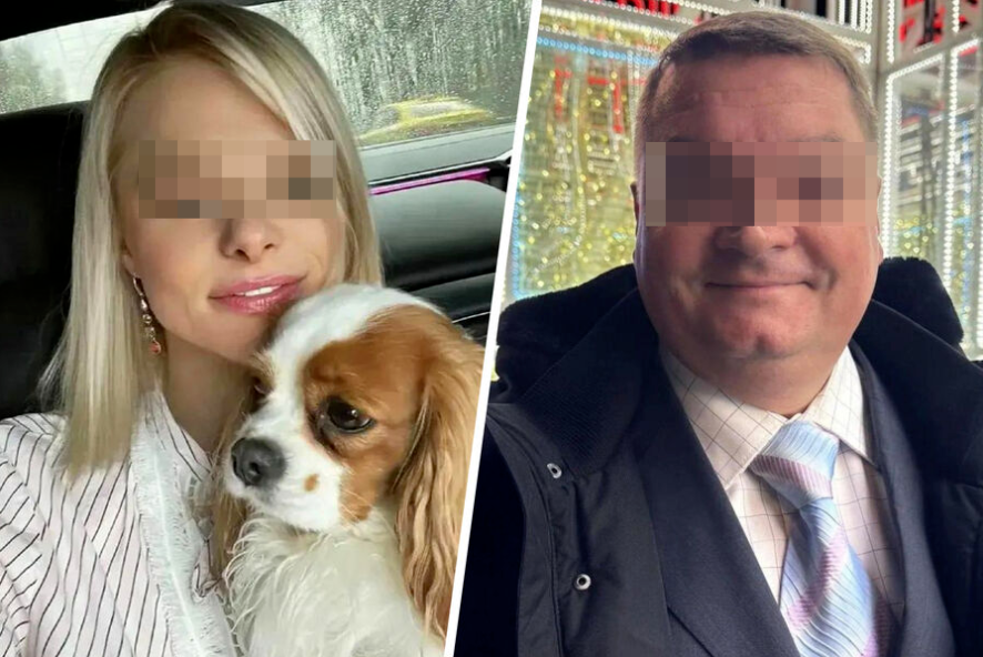▲图左为娜塔莉亚和爱犬“露娜”，图右为帕维尔&middot;科兹洛夫