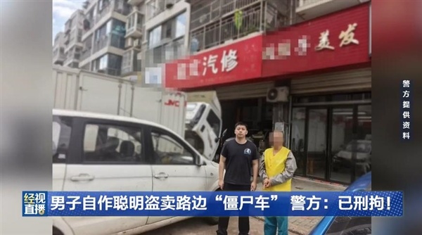 男子把轿车当僵尸车私自变获利4800元 一觉蹲进看守所