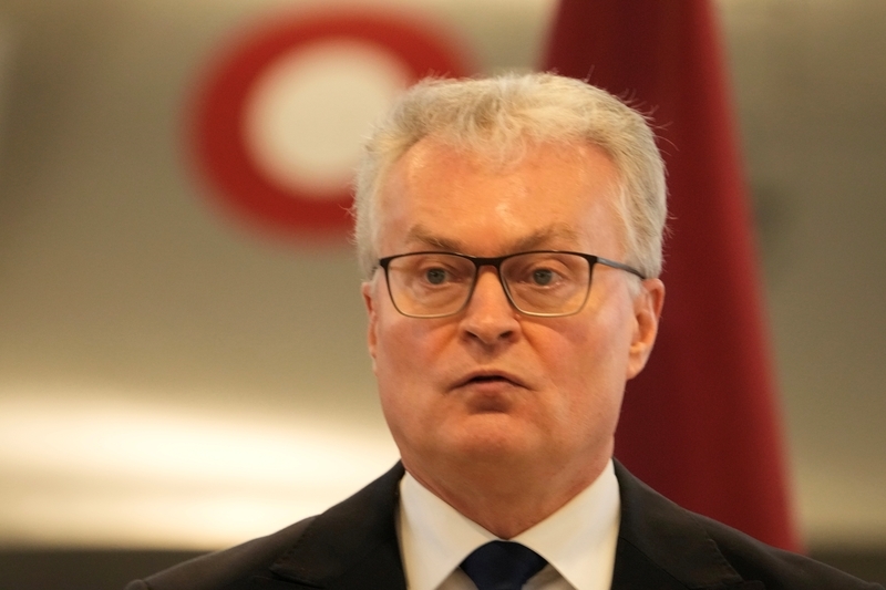 立陶宛总统瑙塞达 IC Photo