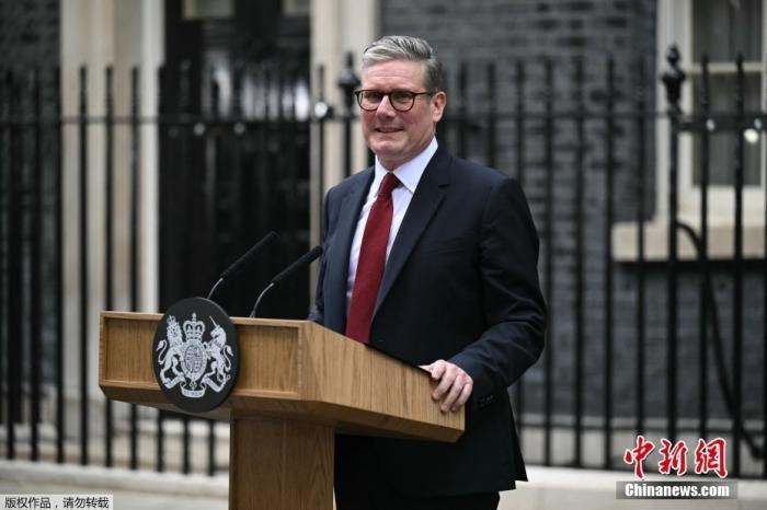 资料图:英国首相斯塔默。