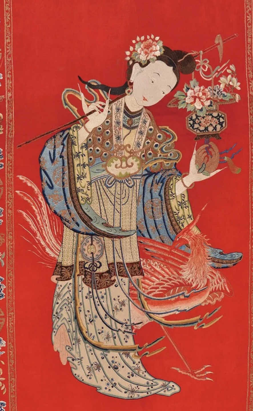 ◇ 图为麻姑献寿图样