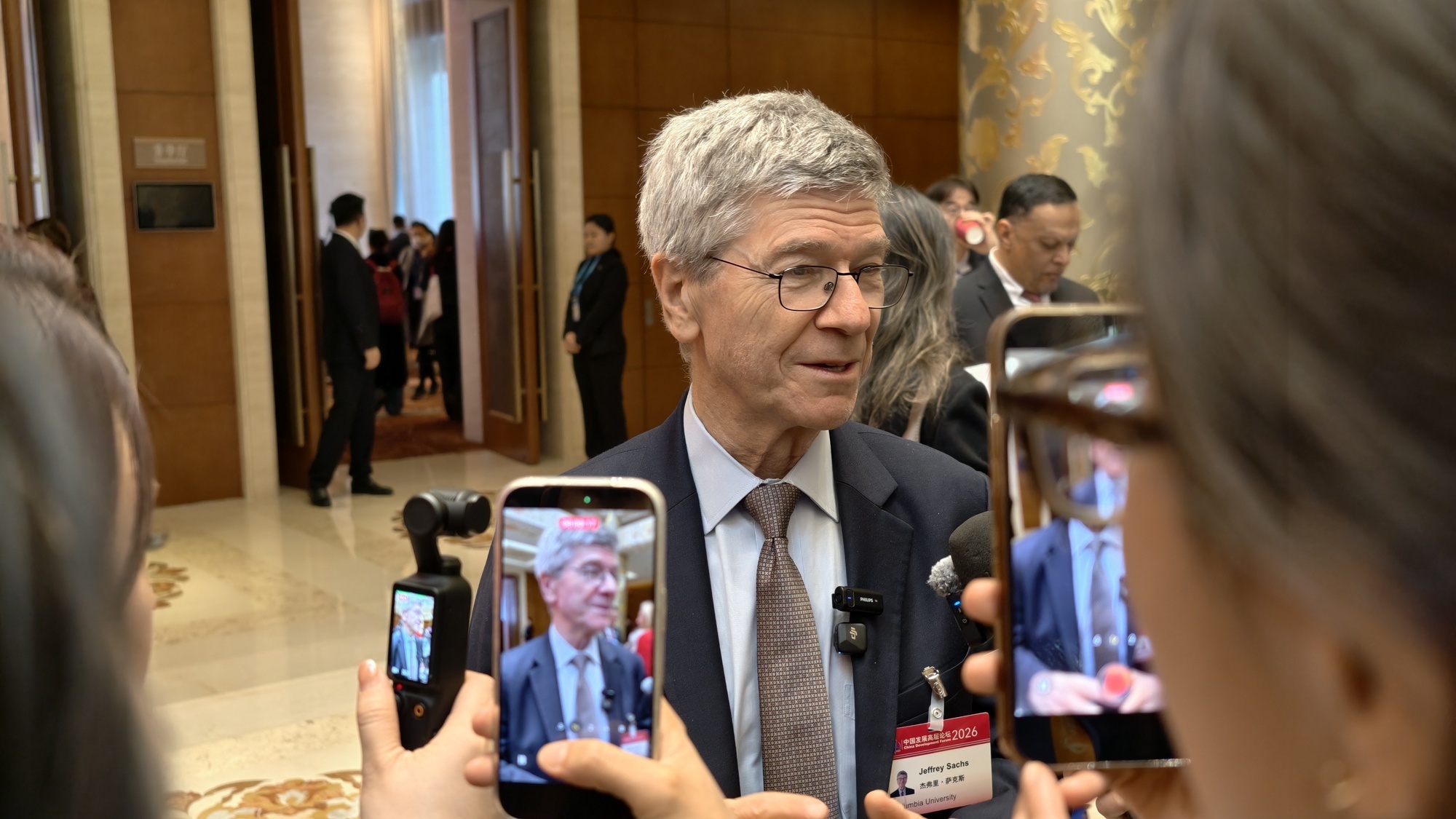 美国哥伦比亚大学教授杰弗里&middot;萨克斯