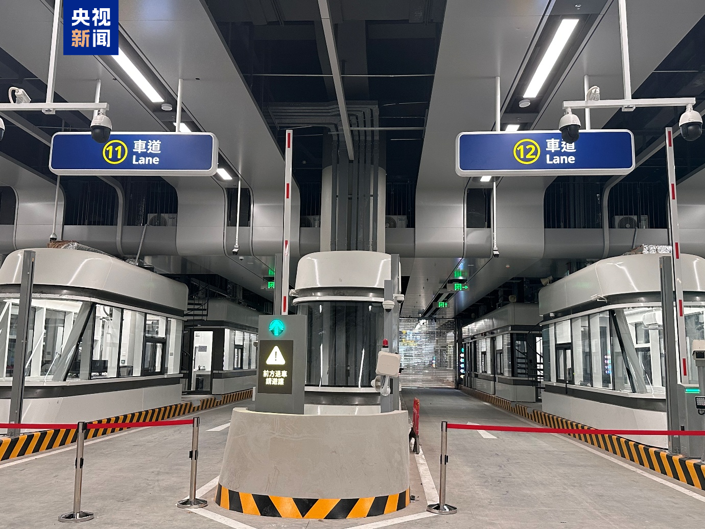 △皇岗口岸港方口岸区 车辆通道