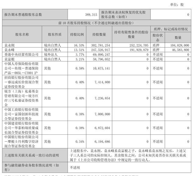 截至2026年6月30日,东山精密股权结构