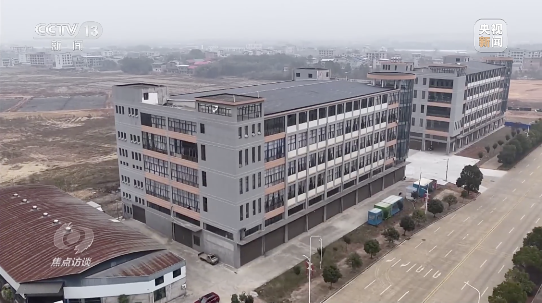 △童车产业园区只有两栋厂房建成