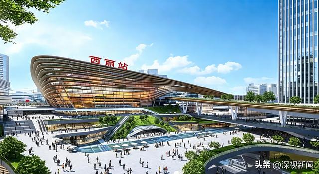 ▲项目效果图。图源：深圳地铁