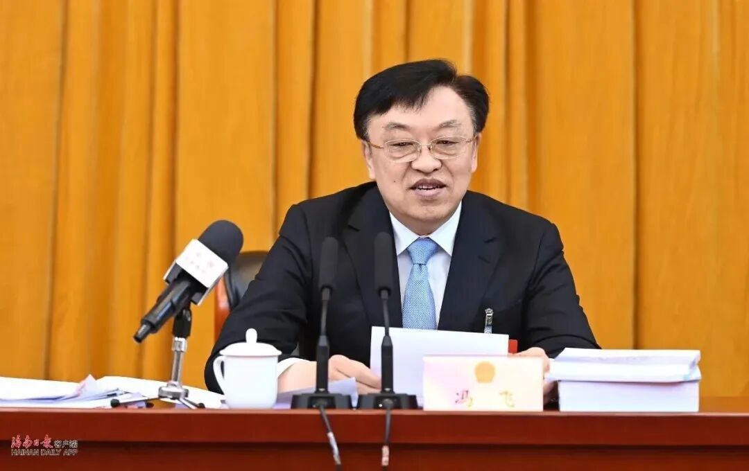 海南省委书记冯飞 资料图
