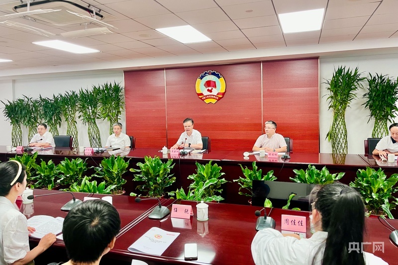 福建省政协介绍工作亮点与成效(央广网记者 龚雯 摄)