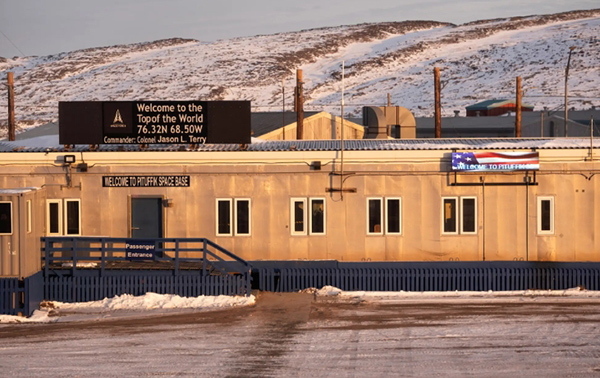 美军在格陵兰岛上的皮图菲克太空基地 路透社