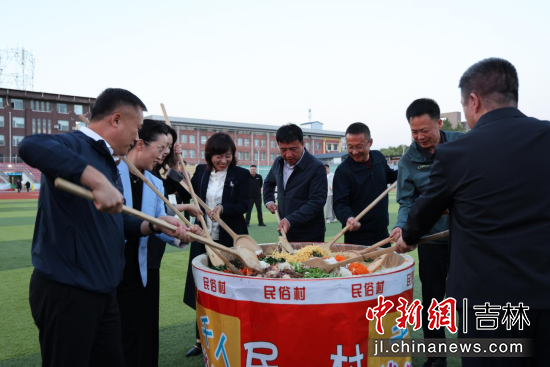 活动现场。 桦甸市委宣传部供图