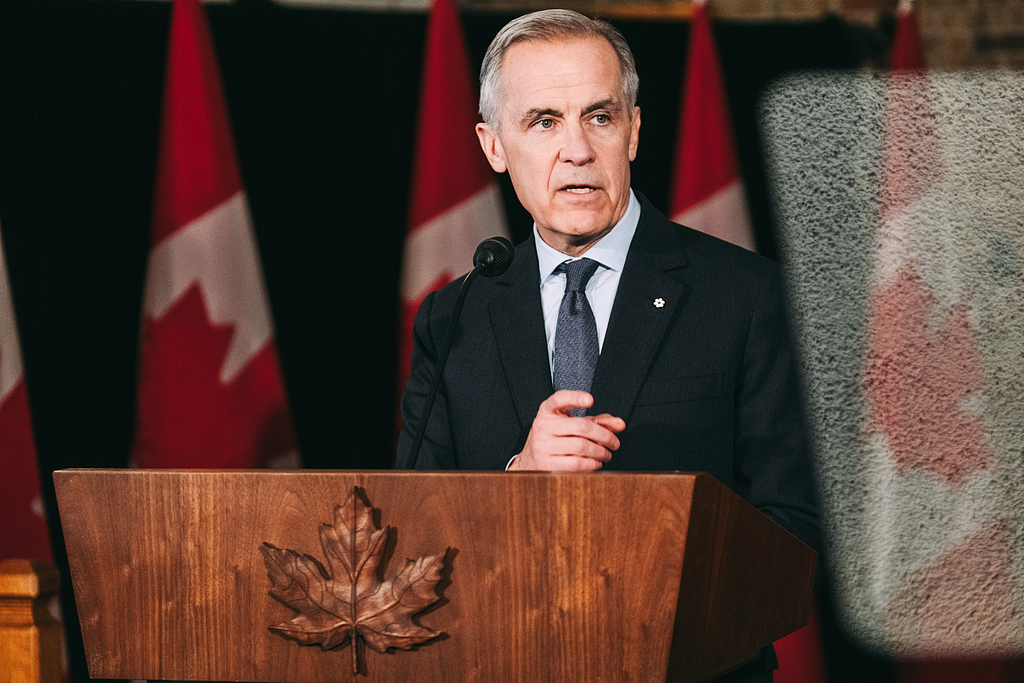 加拿大总理卡尼 资料图 图源:视觉中国