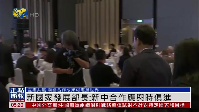 新加坡国家发展部长：新中合作应与时俱进