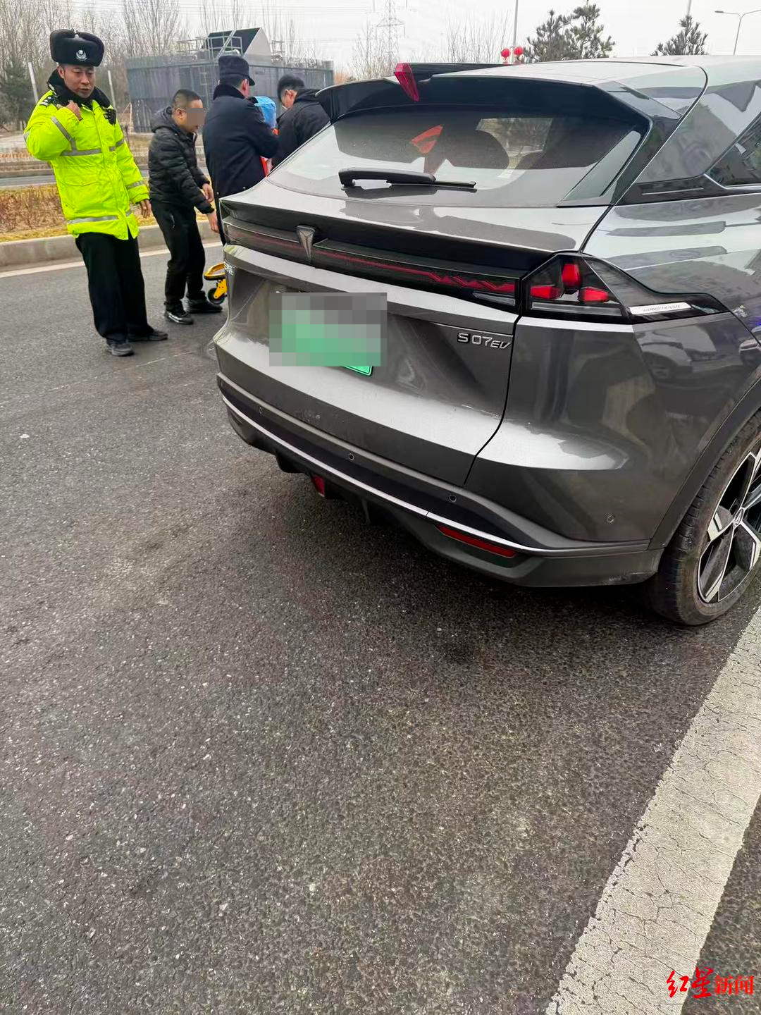 ▲交警到场处置
