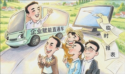 洪 琥绘（《讽刺与幽默》供图）