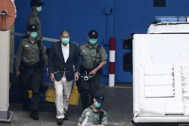 黎智英被香港警方逮捕