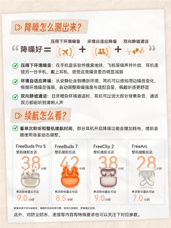 余承东公布无线耳机选购指南:第一步先别管音质、降噪、续航