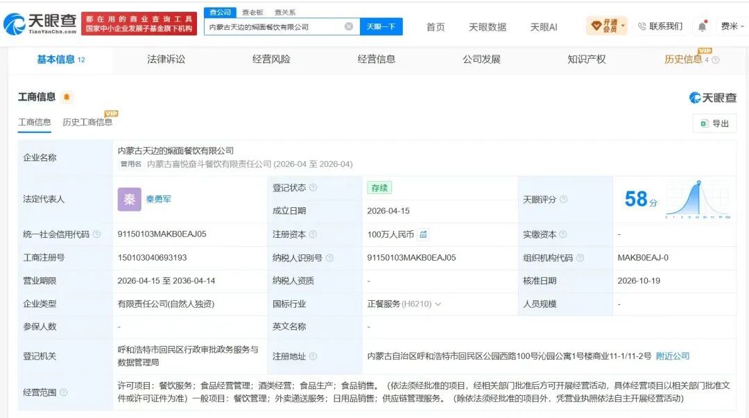 图/天眼查App