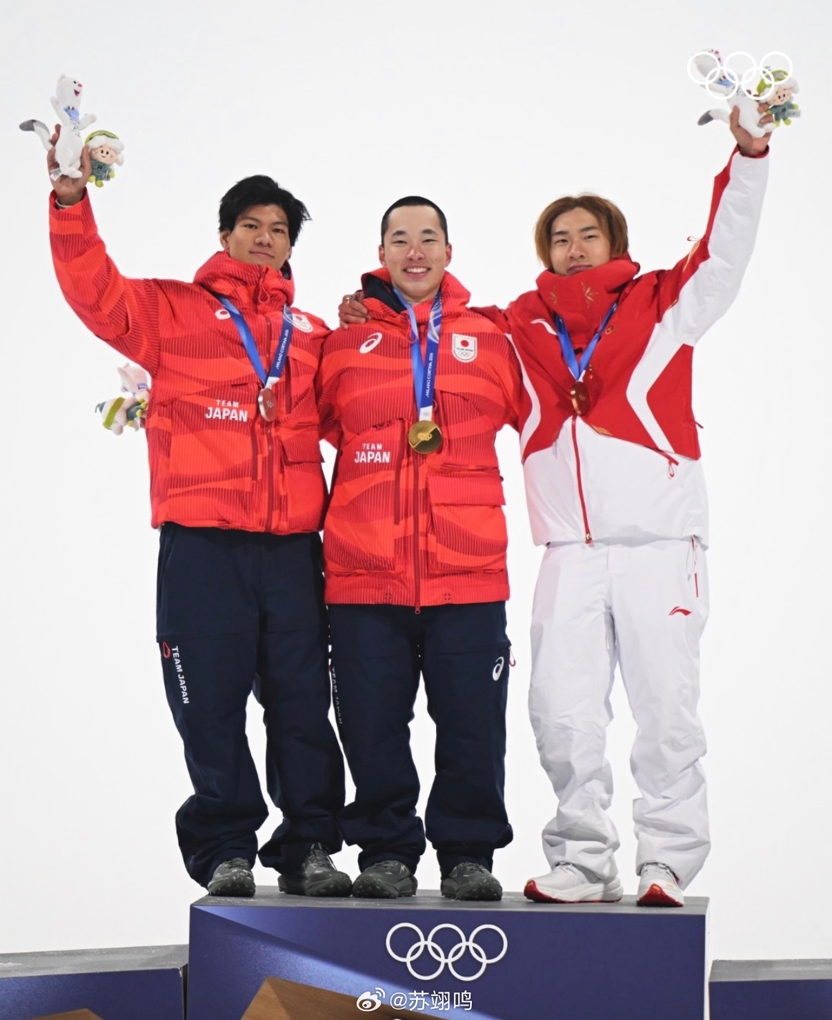 苏翊鸣:终于集齐了奥运奖牌的所有颜色!